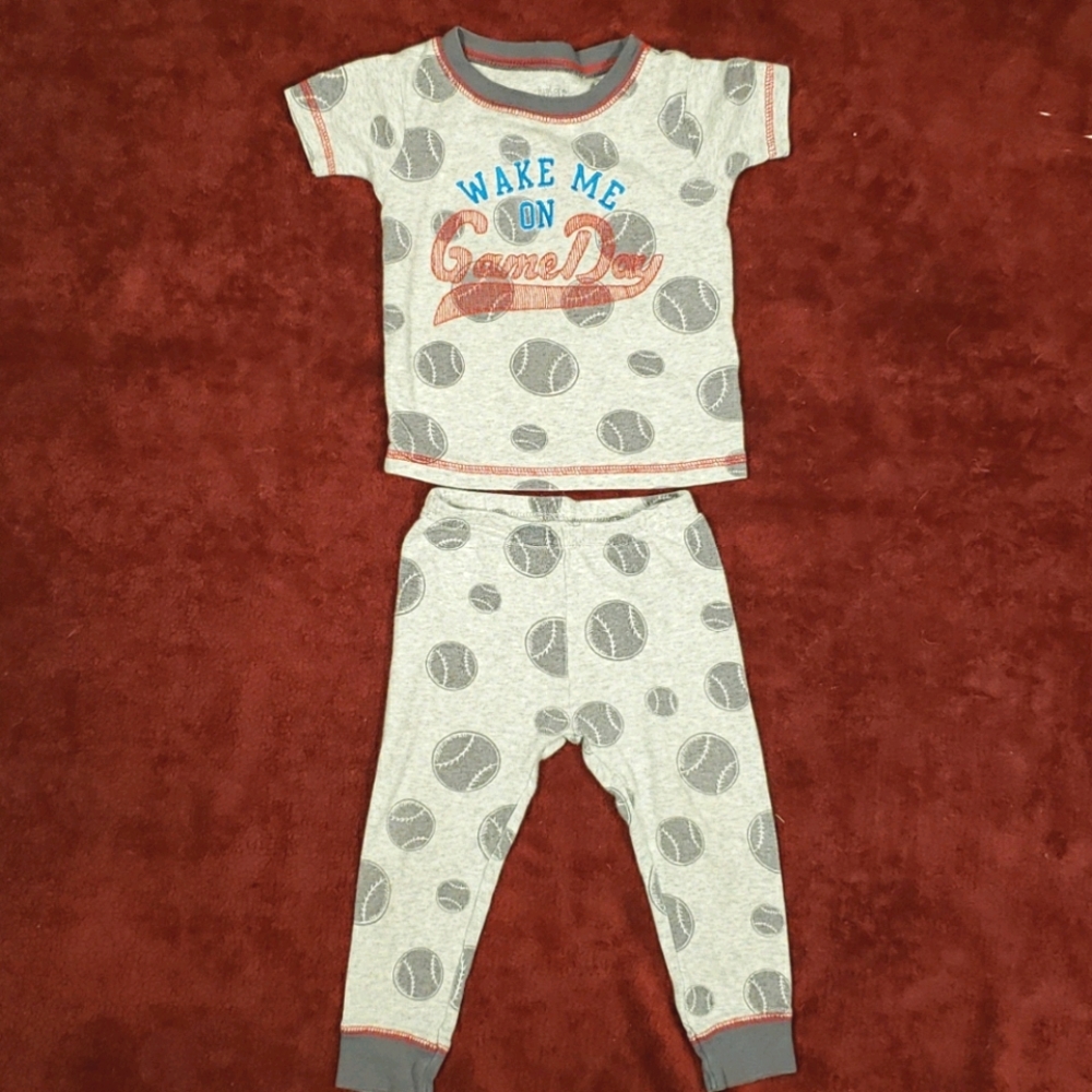 Carter's, Boy's 12 Month Two Piece Baseball Outfit
